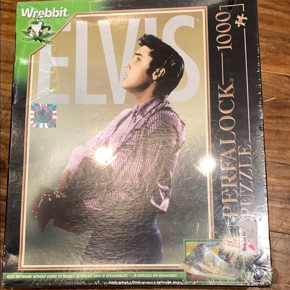 Elvis Perfalock Puzzle - 1000 Pieces - Black and White